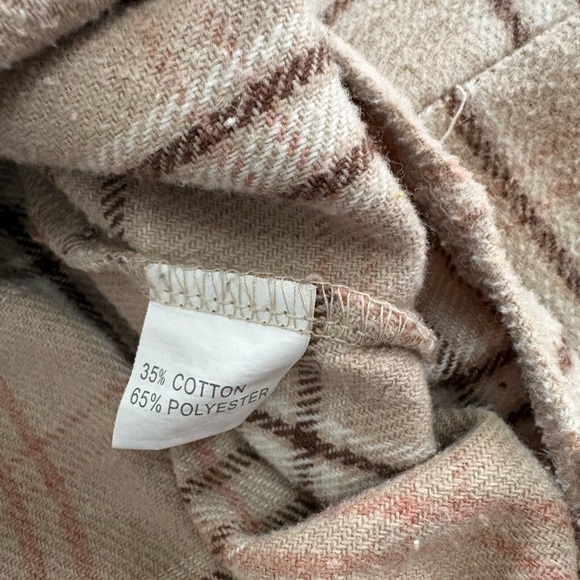 Ladies plaid shacket - Picture 8 of 12